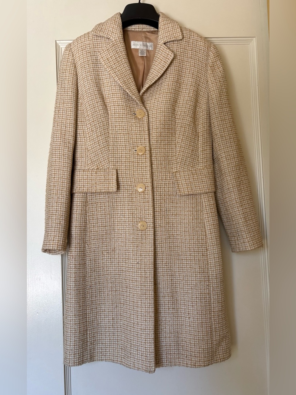 Vintage Petite Sophisticate Women’s Long Coat